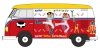 Hasegawa SP613 Volkswagen Type 2 Delivery Van Yatterman 1/24